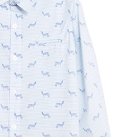 Imagen de Camisa de niño con estampado de cebras y manga larga