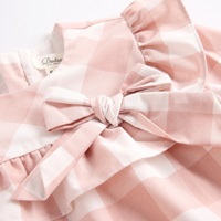 Imagen de vestido junio cuadros rosas