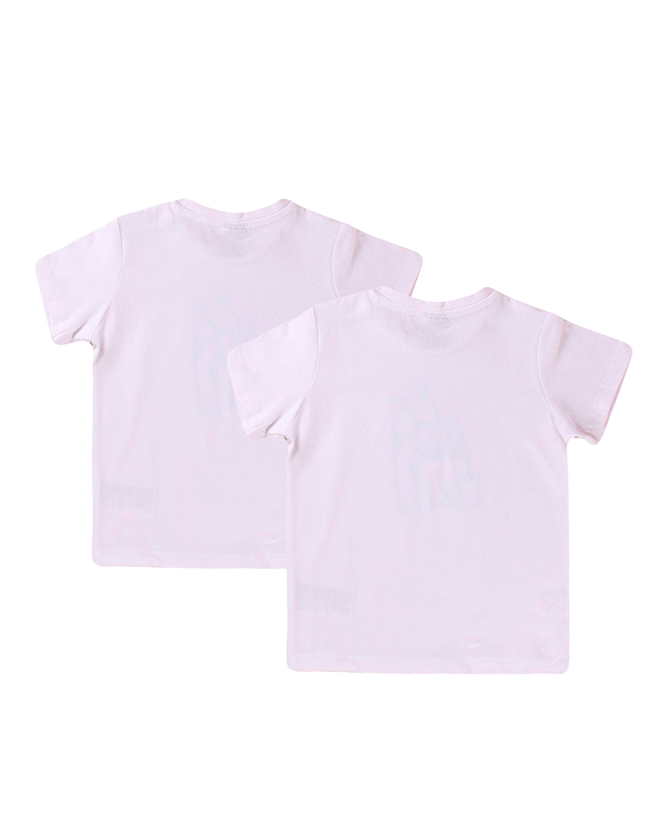 Imagen de Conjunto camisetas niño con motivos castillo y globo