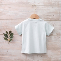 Imagen de Camiseta bebé verde estampado caribe 