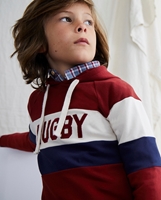 Imagen de Sudadera de niño rugby con capucha 