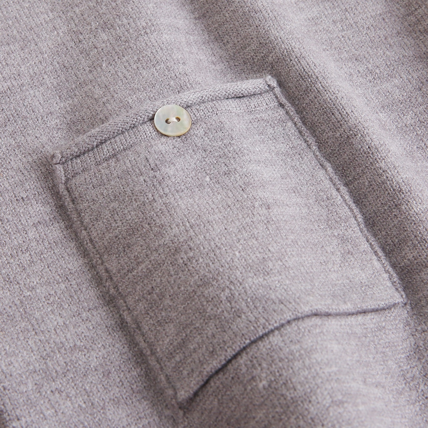 Imagen de Jersey gris de teen con bolsillos de punto suave