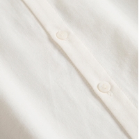 Imagen de Camisa cuello mao de bebé niño manga remangable blanca