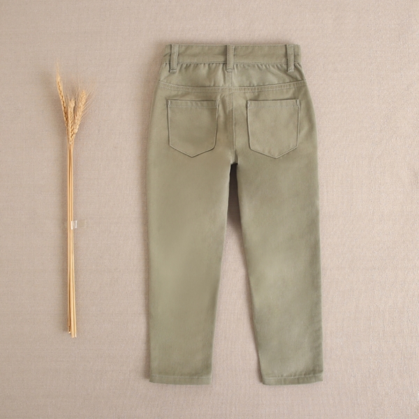 Imagen de Pantalón niño verde caqui cinco bolsillos
