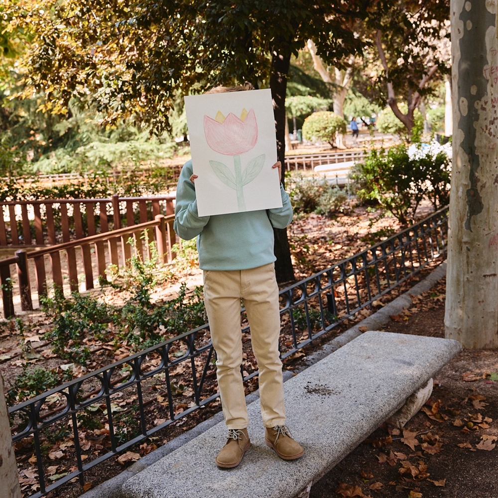 Imagen de Pantalón niño chino beige