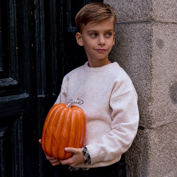 Imagen de Jersey de punto para niño en color beige